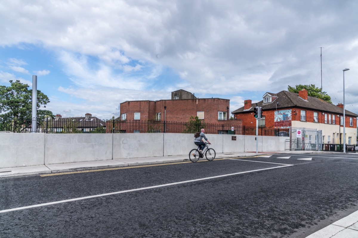 LUAS STOP AND THE LIAM WHELAN BRIDGE [NEW CROSS CITY SERVICE]  001