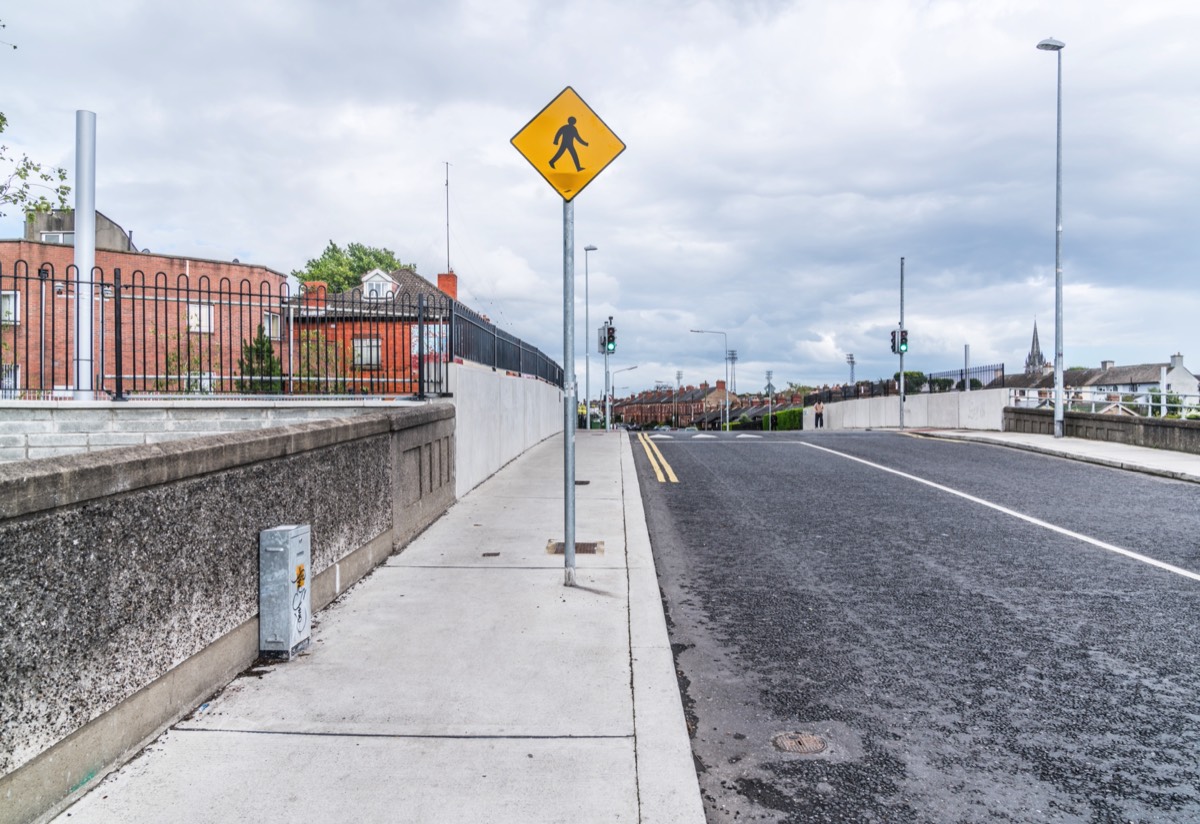 LUAS STOP AND THE LIAM WHELAN BRIDGE [NEW CROSS CITY SERVICE]  002