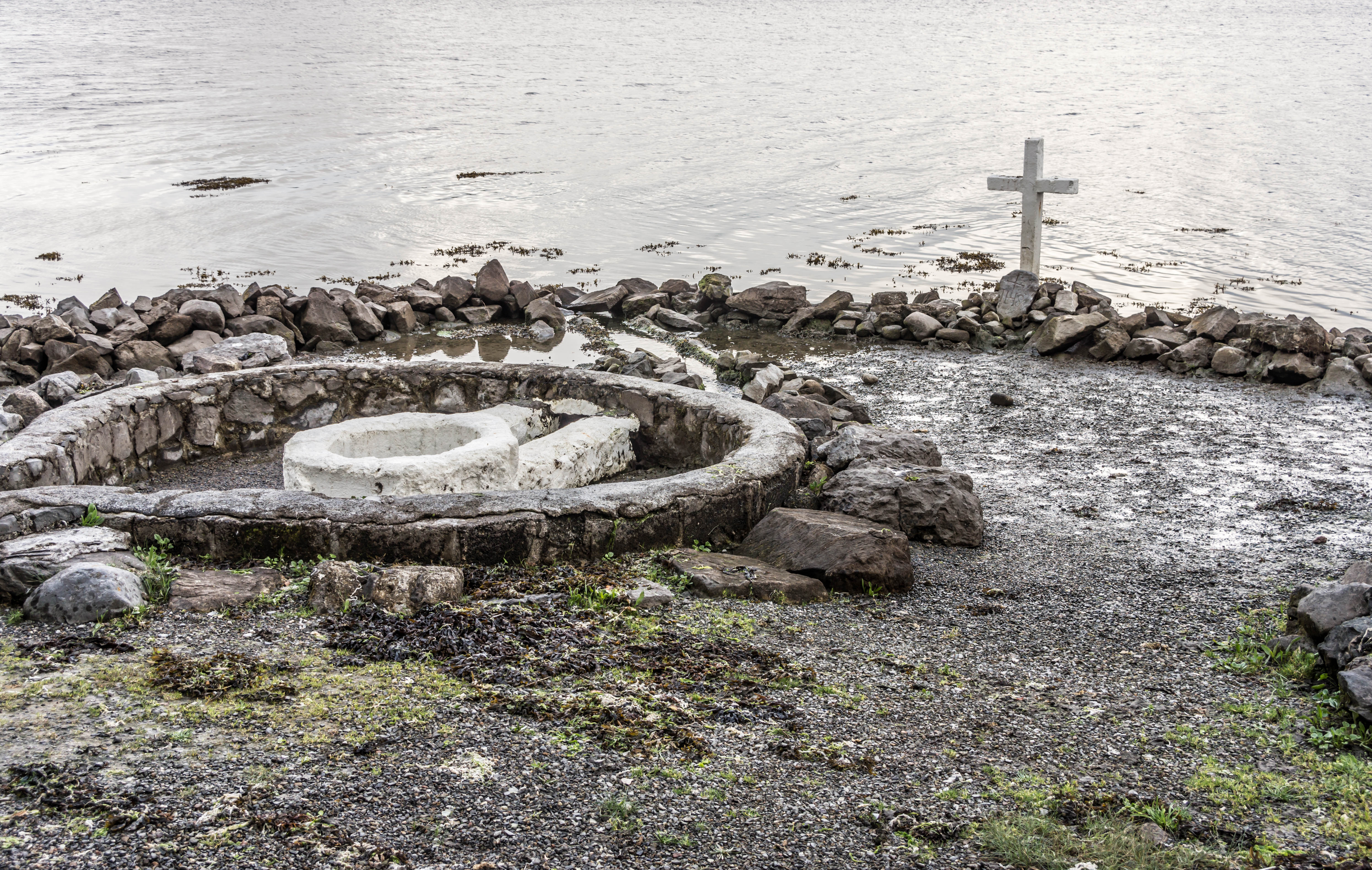  A HOLY WELL IN A TIDAL ZONE -  “ST. AUGUSTINE’S HOLY WELL  