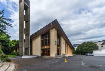  EXTERIOR: SAINT PATRICK'S CHURCH AND HALL - 15mm LENS 