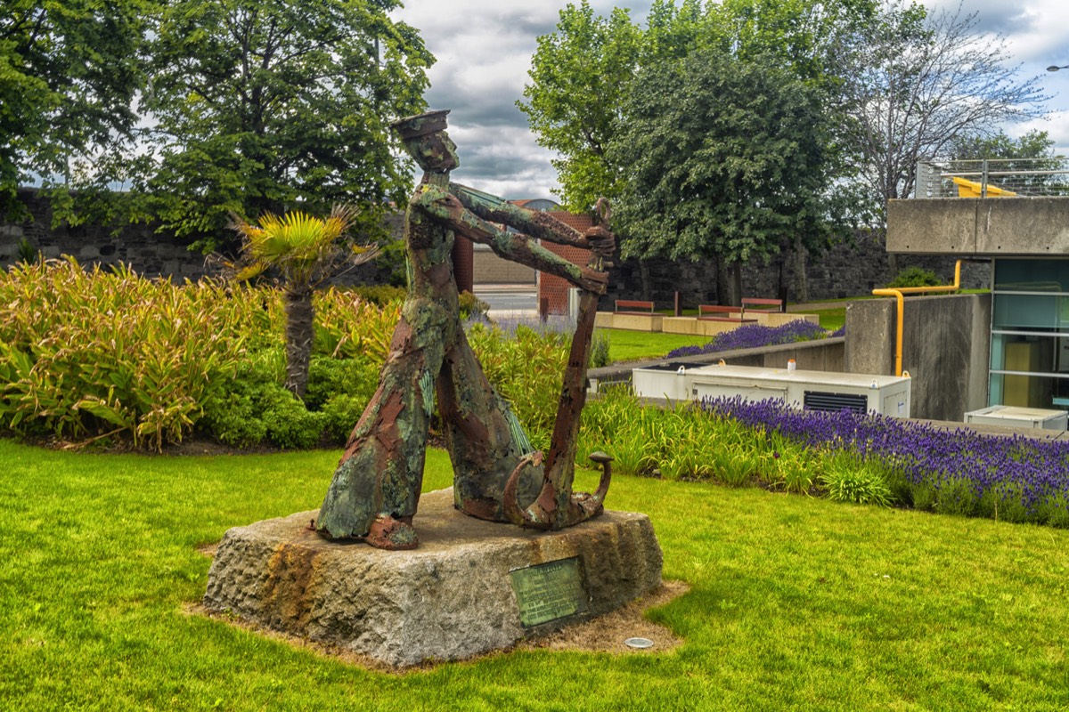 THE MARINER - A SCRAP METAL SCULPTURE BY JOHN BEHAN 001