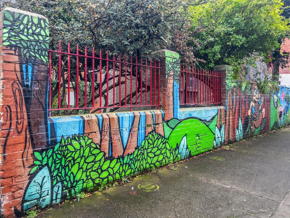 STREET ART ON VIEW AT LINDSAY ROAD NATIONAL SCHOOL 004