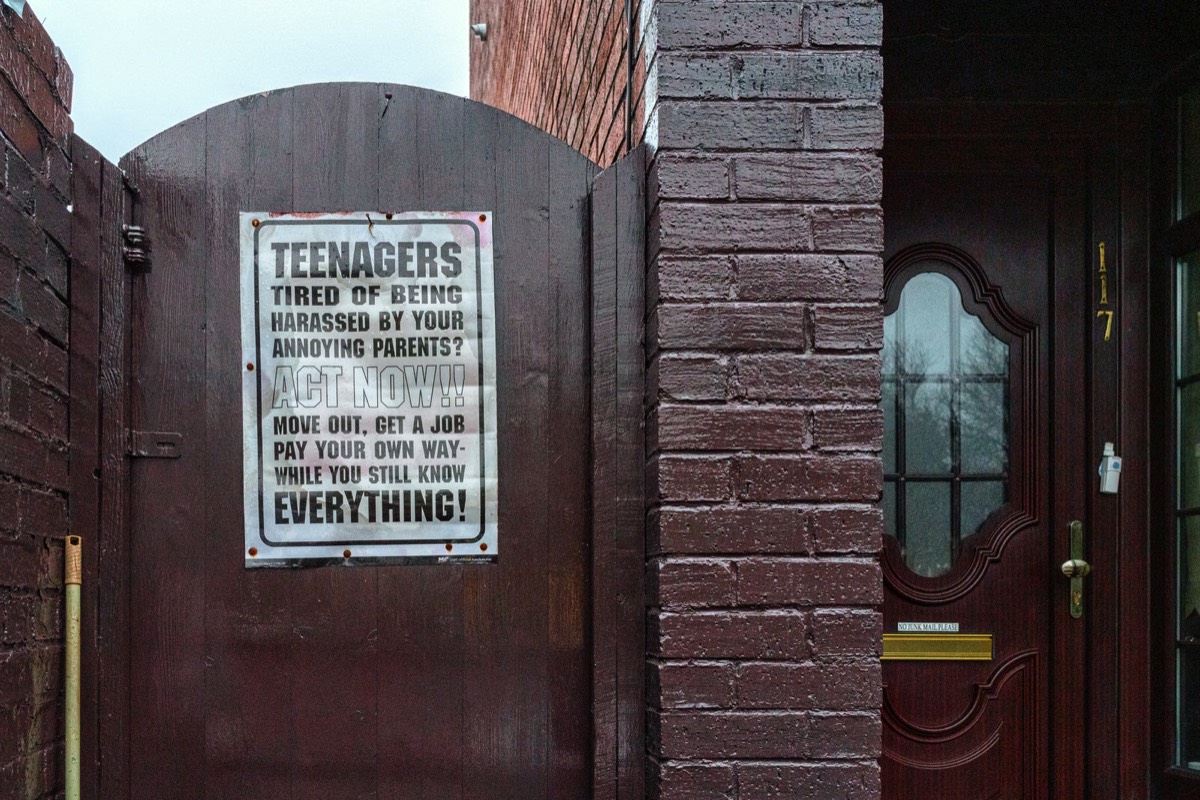 MESSAGE TO TEENAGERS - POSTER