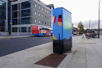  PAINT-A-BOX STREET ART AT MATT TALBOT BRIDGE 