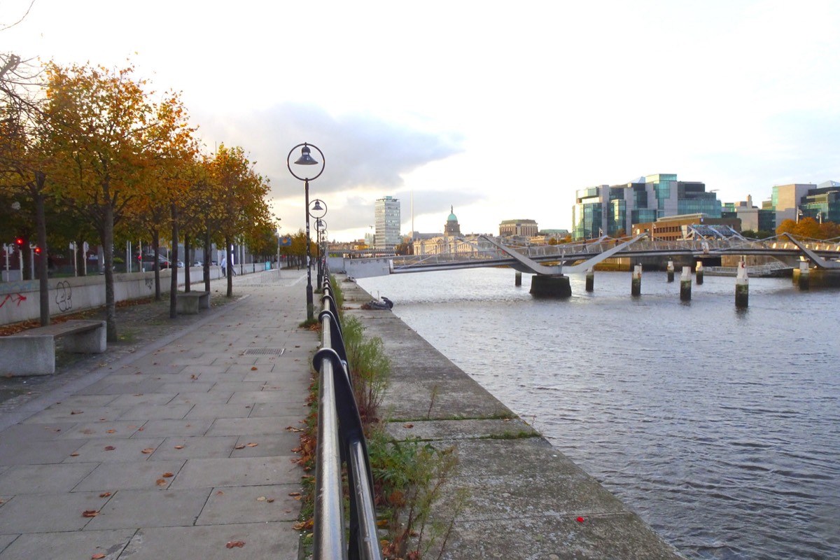 AUTUMN LEAVES ON CITY QUAY 009