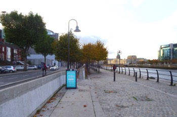  AUTUMN LEAVES ON CITY QUAY 