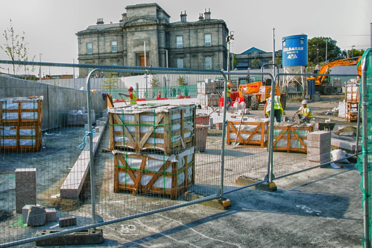 EAST-WEST WALKING AND CYCLE THROUGH ROUTE HENRIETTA STREET TO GRANGEGORMAN COLLEGE CAMPUS  012