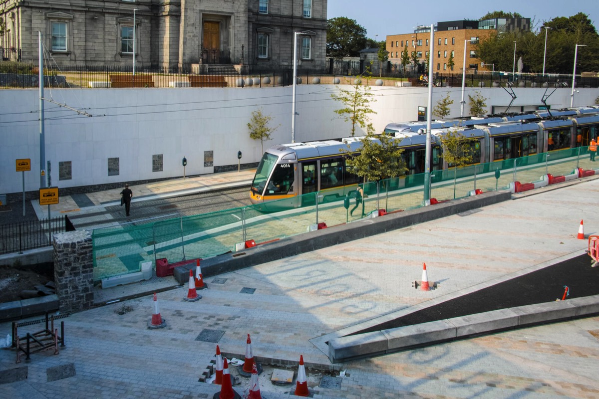 EAST-WEST WALKING AND CYCLE THROUGH ROUTE HENRIETTA STREET TO GRANGEGORMAN COLLEGE CAMPUS  017