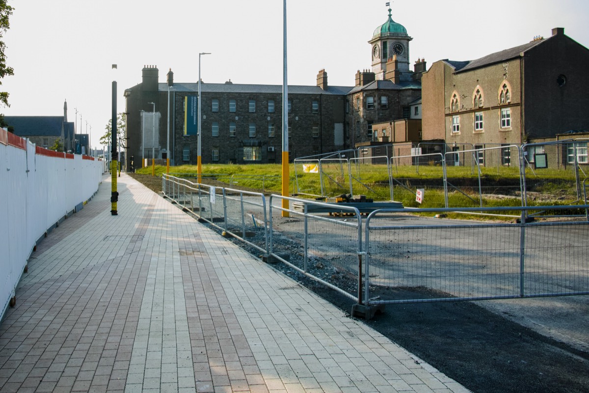 EAST-WEST WALKING AND CYCLE THROUGH ROUTE HENRIETTA STREET TO GRANGEGORMAN COLLEGE CAMPUS  030