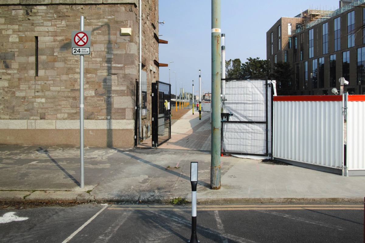 EAST-WEST WALKING AND CYCLE THROUGH ROUTE HENRIETTA STREET TO GRANGEGORMAN COLLEGE CAMPUS  034