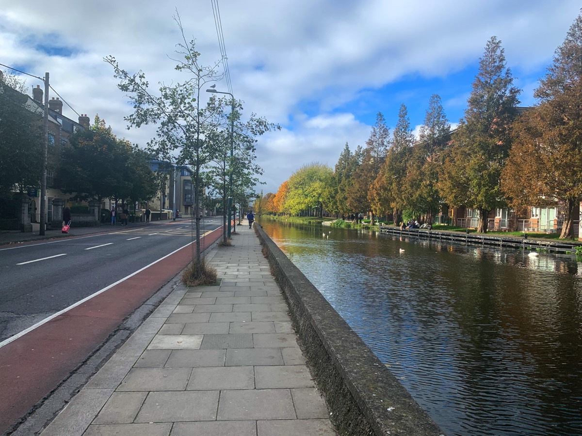 A WALK ALONG GROVE ROAD ON THE SOUTH BANK OF THE GRAND CANAL  001