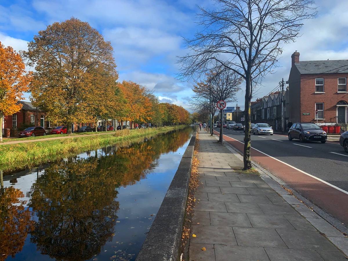 A WALK ALONG GROVE ROAD ON THE SOUTH BANK OF THE GRAND CANAL  007