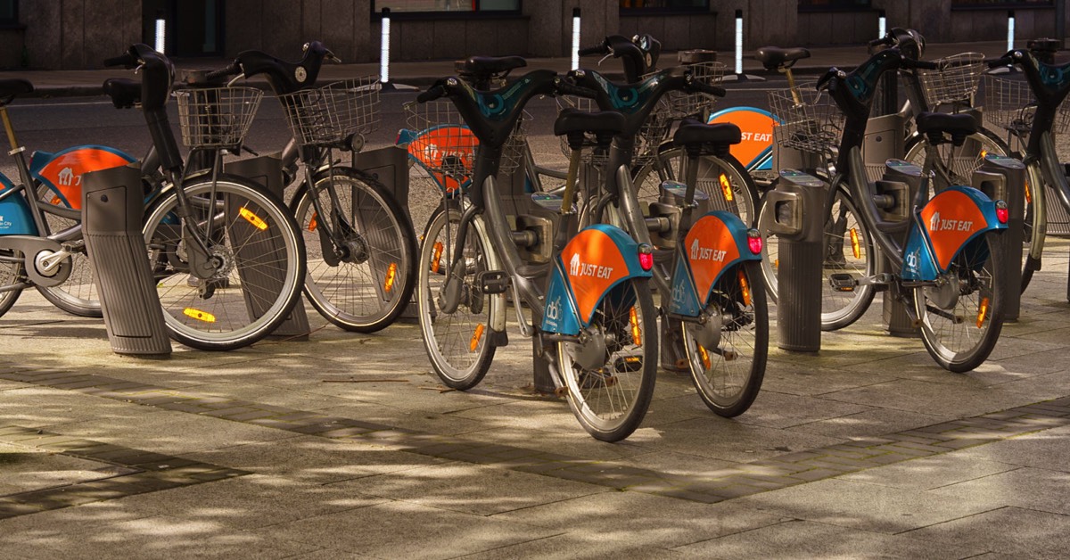 DUBLINBIKES DOCKING STATION 50 AT GEORGE