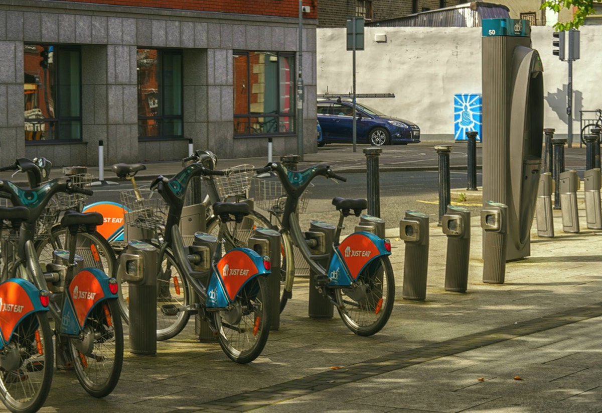 DUBLINBIKES DOCKING STATION 50 AT GEORGE