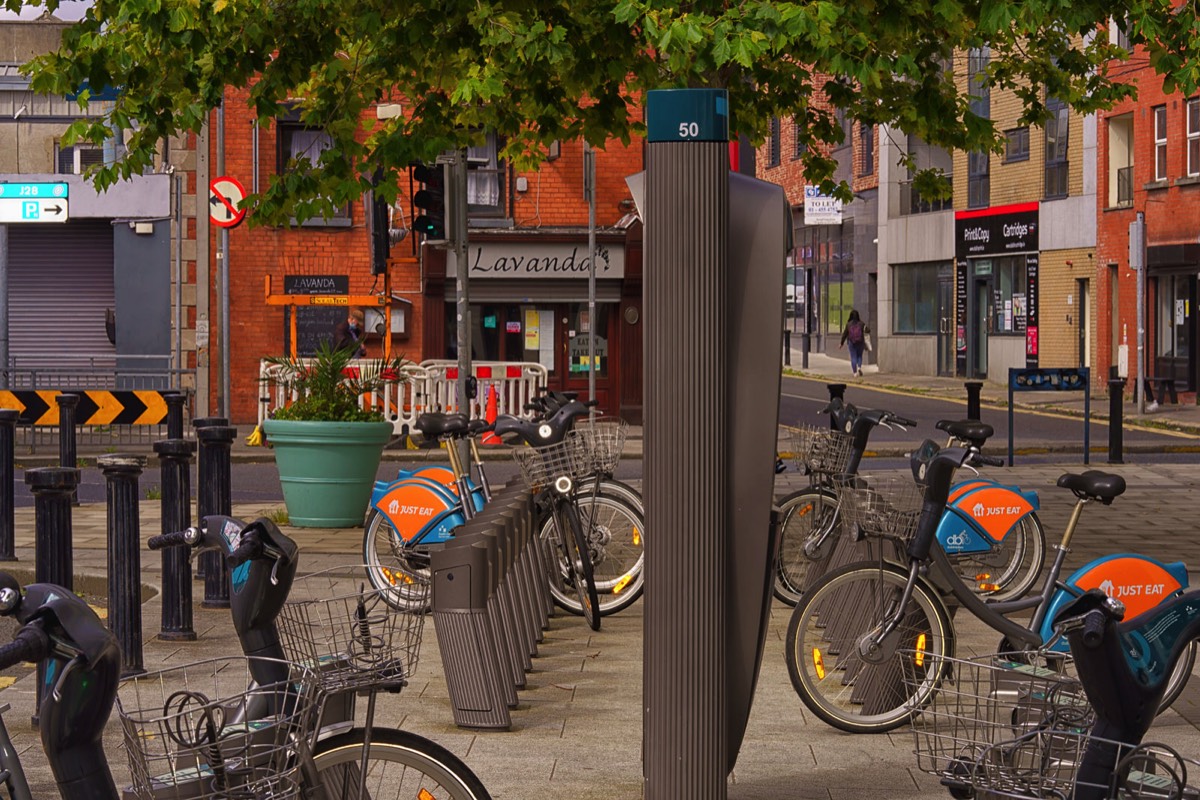 DUBLINBIKES DOCKING STATION 50 AT GEORGE