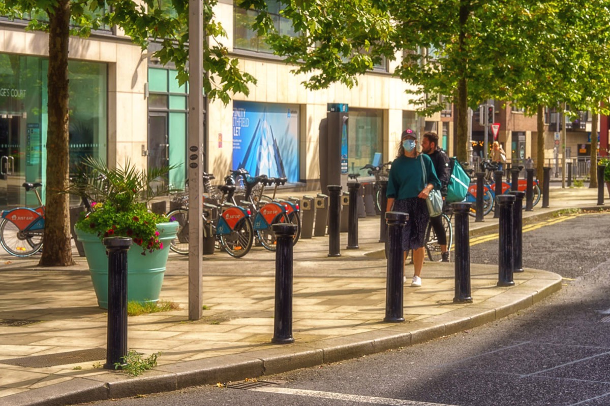 DUBLINBIKES DOCKING STATION 50 AT GEORGE