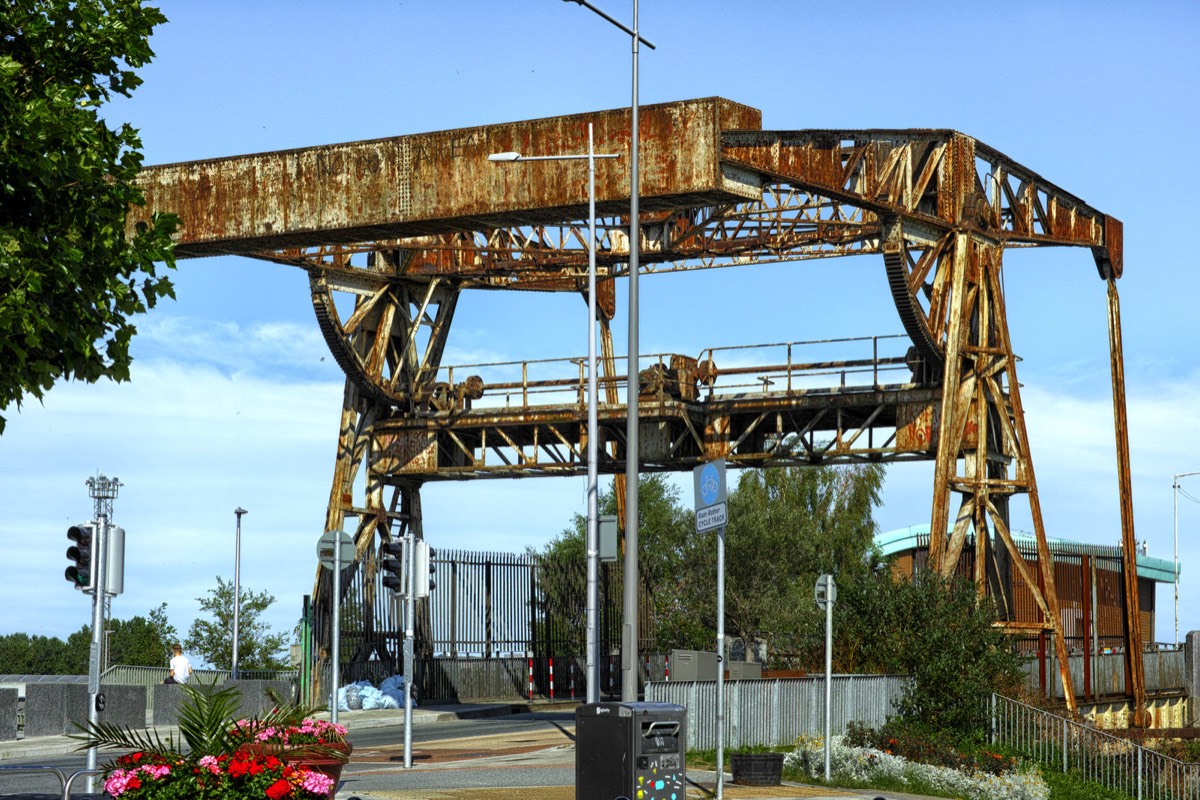 SHERIFF STREET LIFTING BRIDGE  I HOPE THAT THE CITY COUNCIL DECIDES TO RESTORE THIS  003