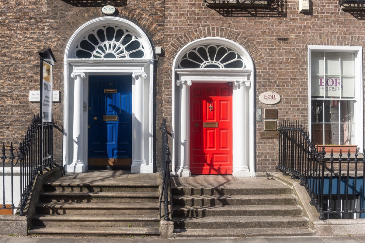 THE DOORS OF DUBLIN - UPPER MOUNT STREET 015