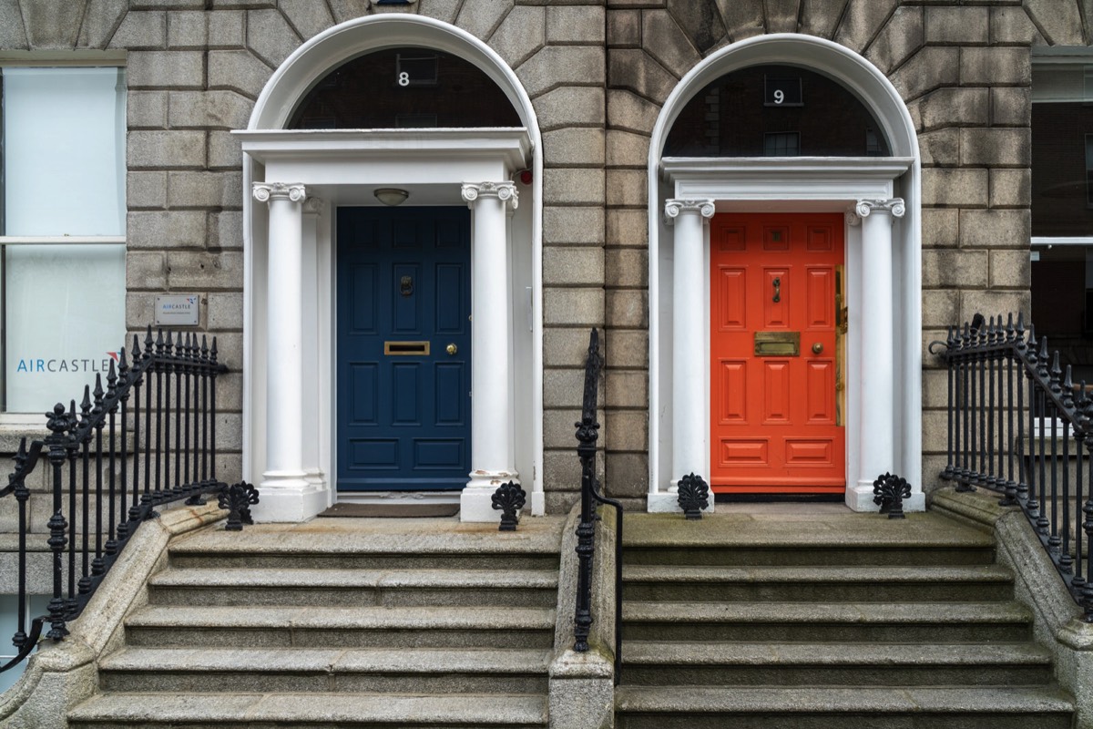 THE DOORS OF DUBLIN - FITZWILLIAM PLACE 015