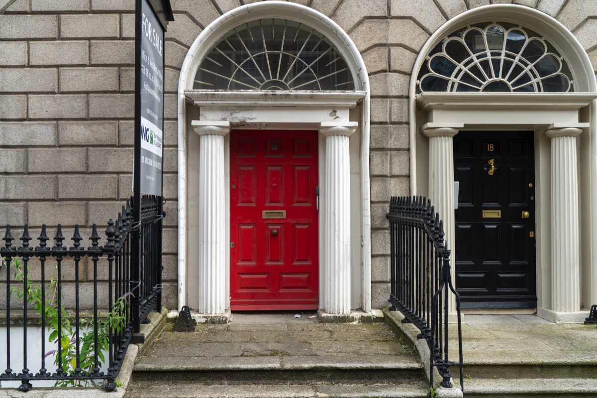 THE DOORS OF DUBLIN - FITZWILLIAM PLACE 020