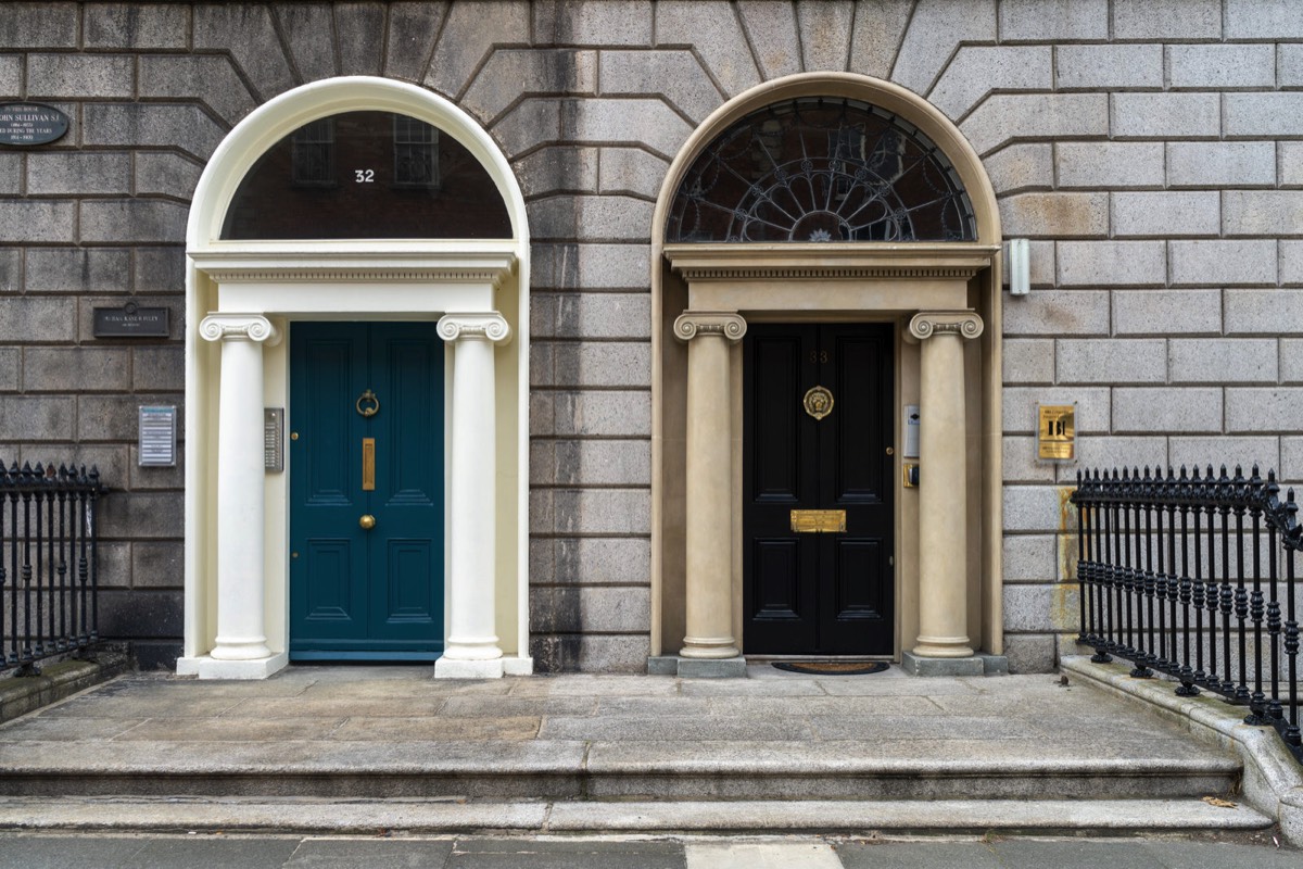 THE DOORS OF DUBLIN - FITZWILLIAM PLACE 033