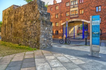  LAMB ALLEY - WHERE THERE IS A SECTION OF THE OLD CITY WALL  