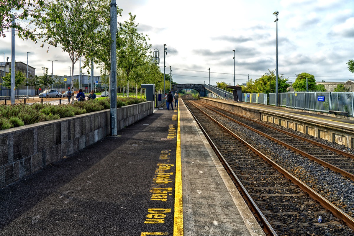 BROOMBRIDGE RAILWAY STATION BESIDE THE LUAS TRAM STOP 001