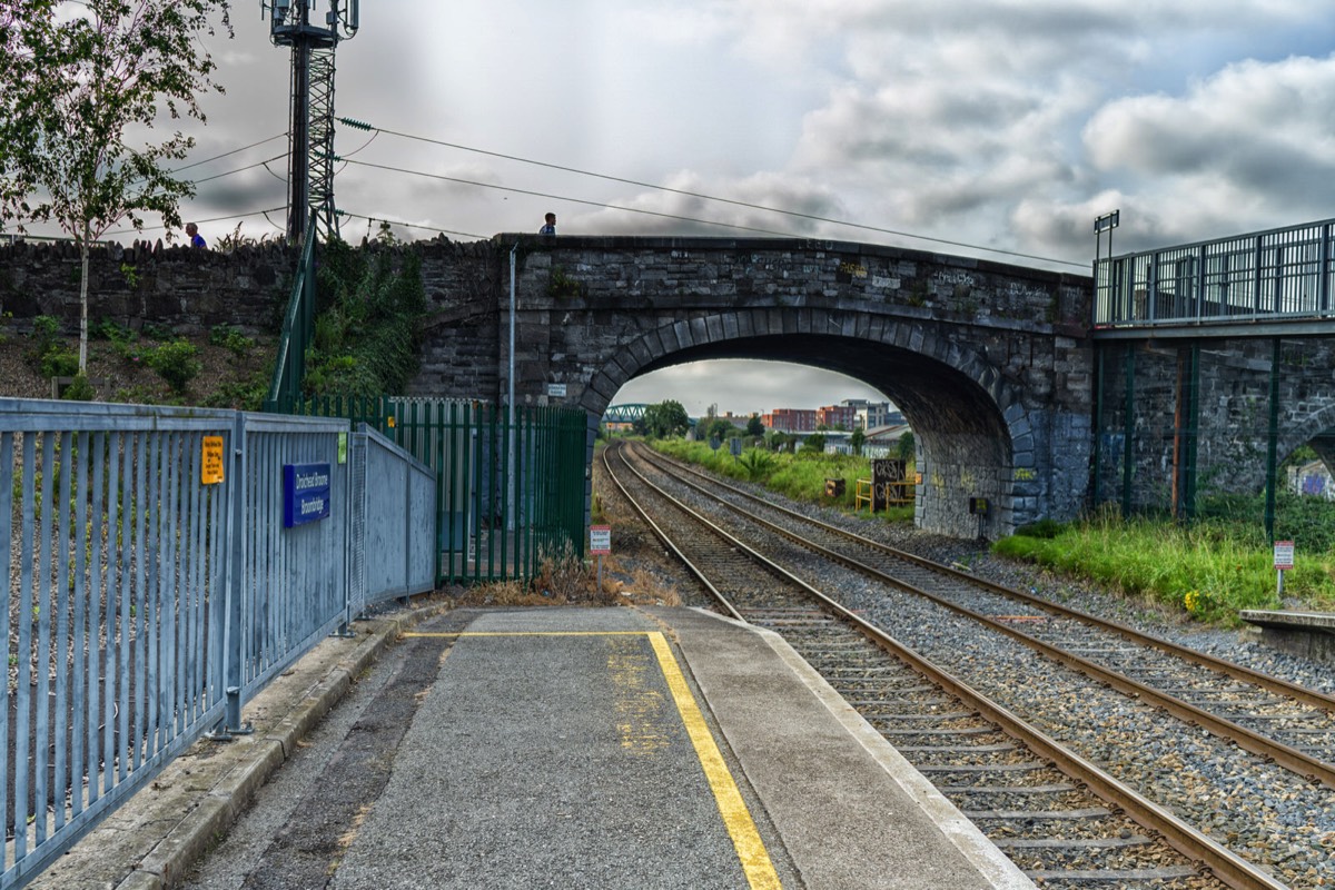 BROOMBRIDGE RAILWAY STATION BESIDE THE LUAS TRAM STOP 002