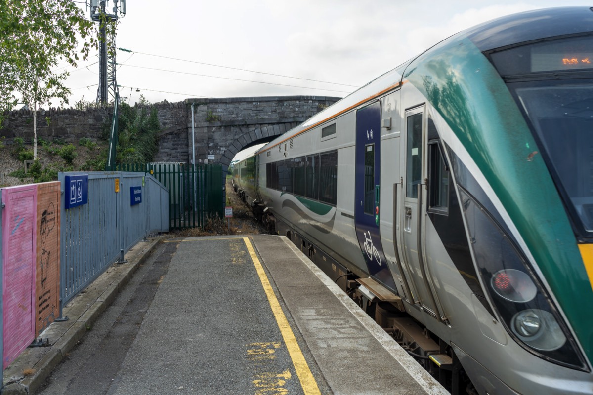 BROOMBRIDGE RAILWAY STATION BESIDE THE LUAS TRAM STOP 005