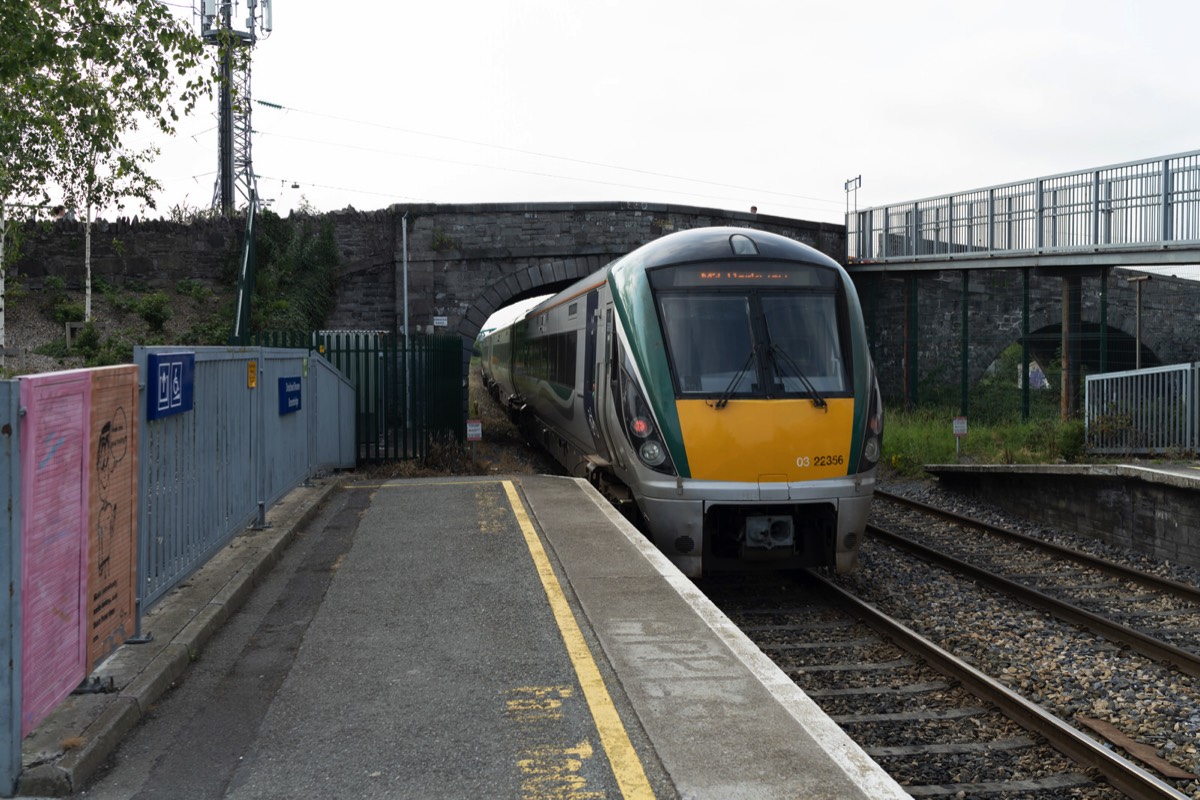 BROOMBRIDGE RAILWAY STATION BESIDE THE LUAS TRAM STOP 007