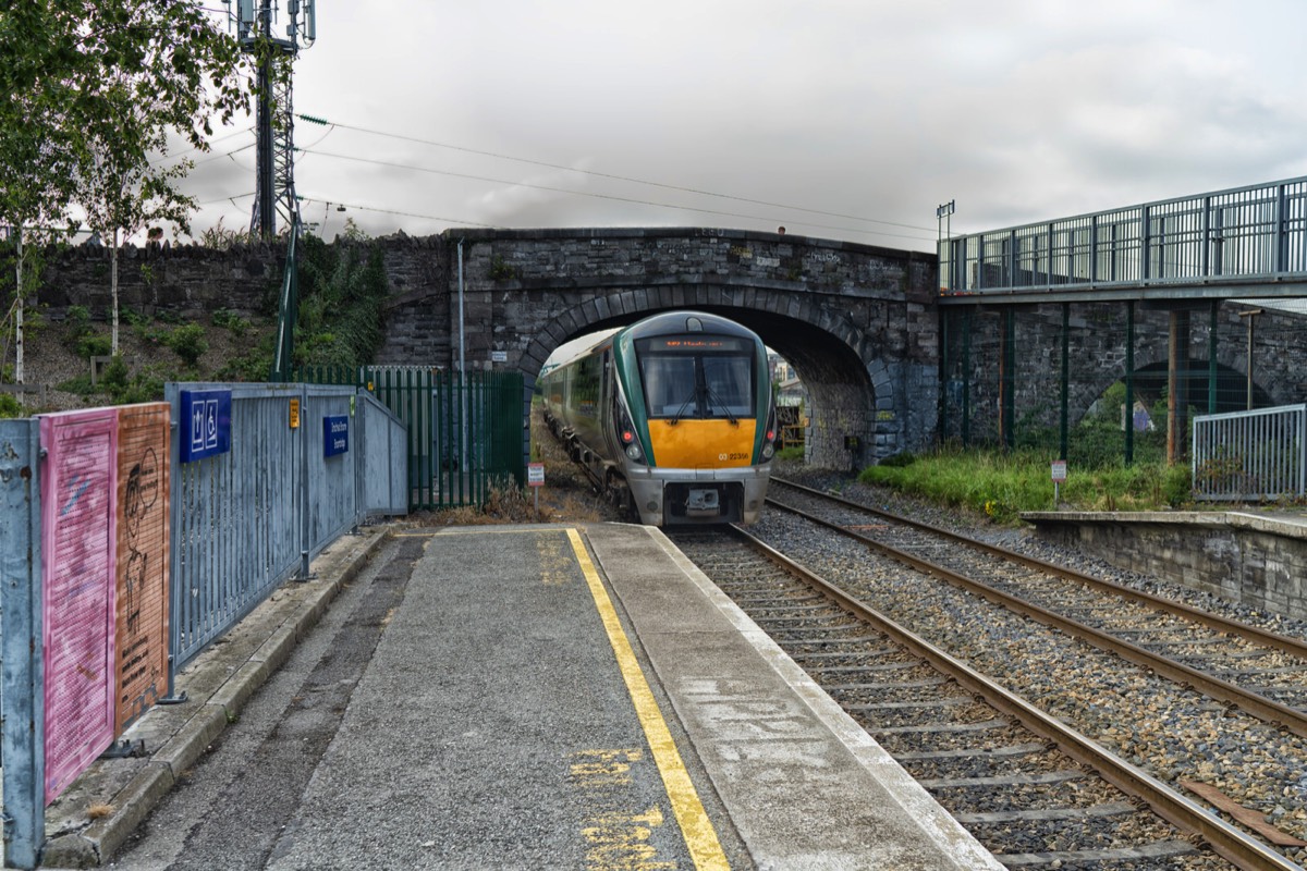 BROOMBRIDGE RAILWAY STATION BESIDE THE LUAS TRAM STOP 008