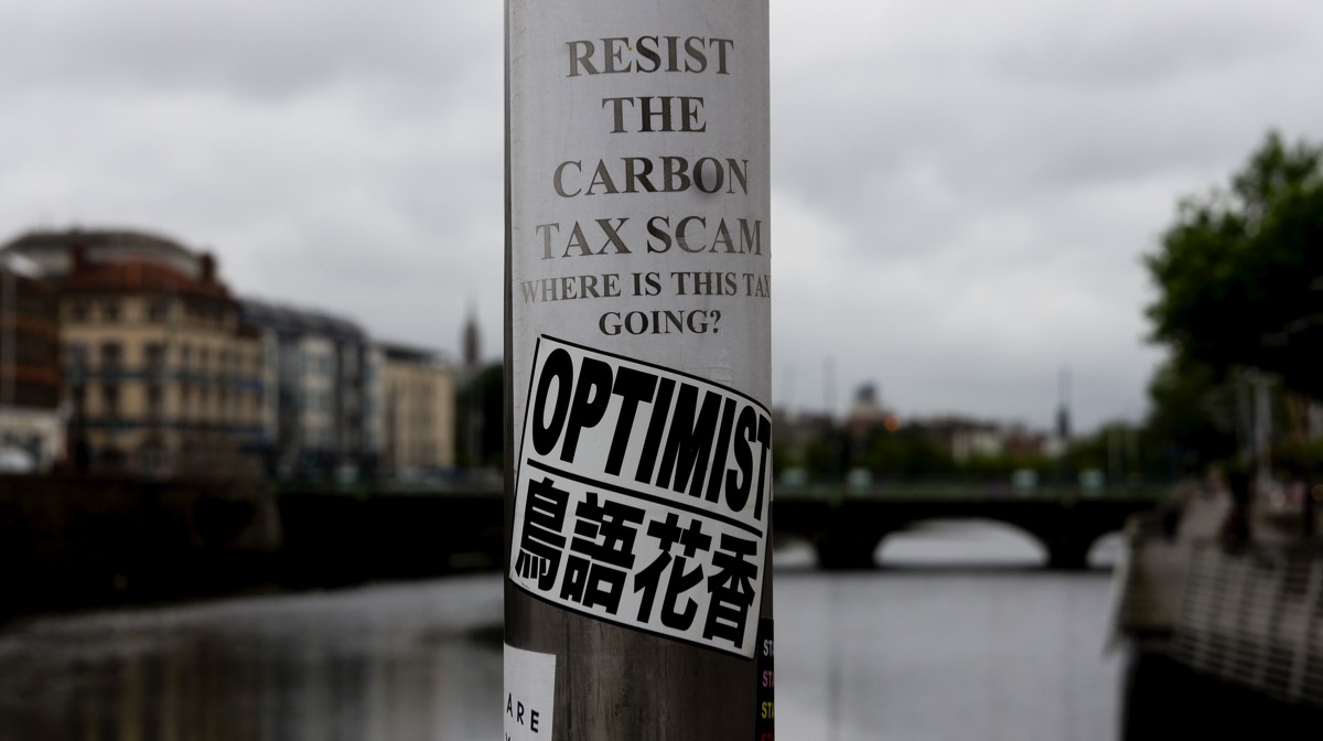 OPTIMIST - RESIST THE CARBON TAX SCAM