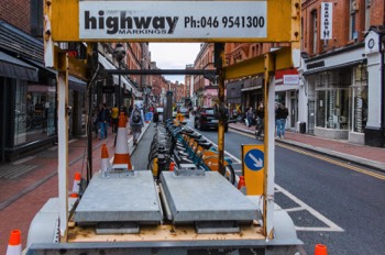  PEDESTRIANISED ON A TRIAL BASIS FOR FOUR WEEKENDS  