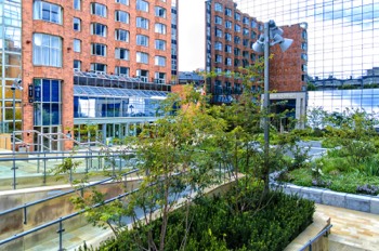  EARLSFORT TERRACE PLAZA - THE SCULPTURE FEATURING BIRDS IN FLIGHT HAS BEEN REPLACED 