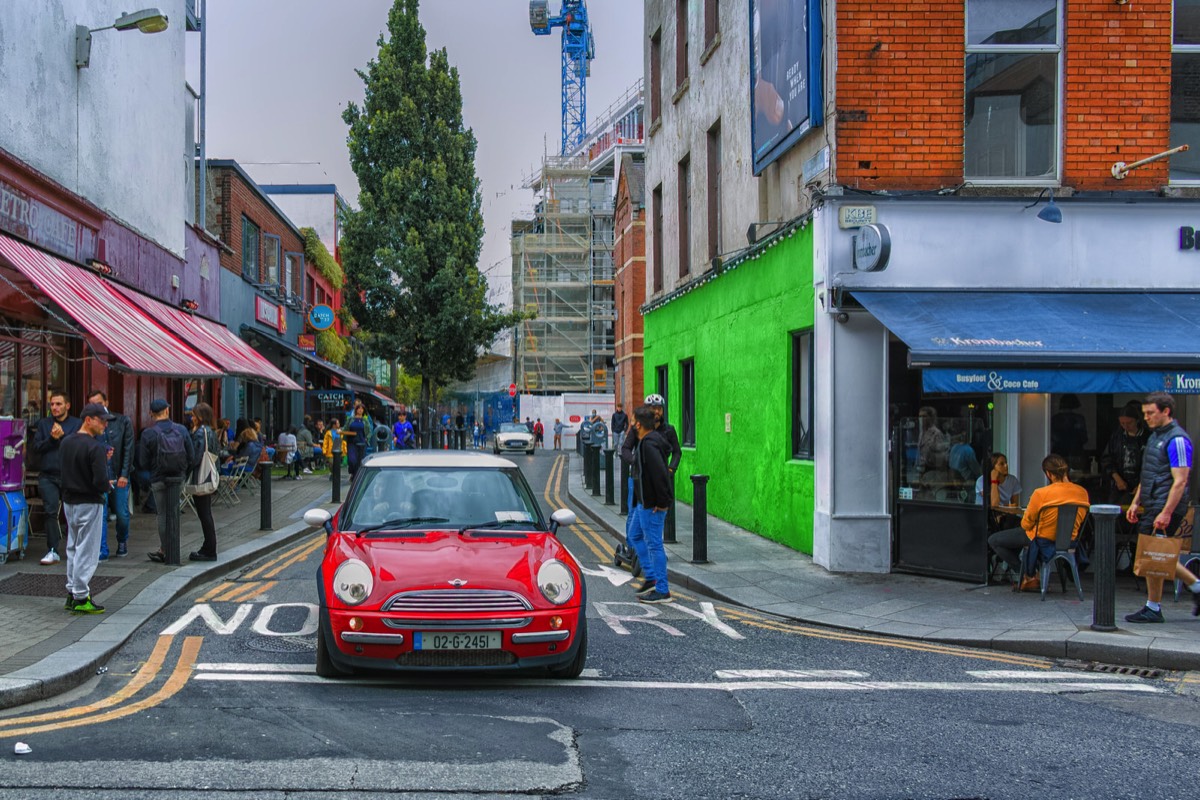 PEDESTRIANISED ON A TRIAL BASIS FOR FOUR WEEKENDS  020