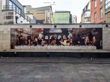  DUBLIN'S LAST SUPPER 2004 BY JOHN BYRNE 