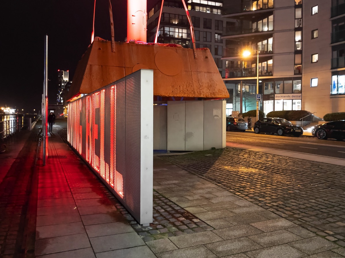 THE DIVING BELL IN  DUBLIN DOCKLANDS 009