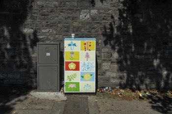  EXAMPLES OF PAINT-A-BOX STREET ART  - DUBLIN 15 JUNE 2020 