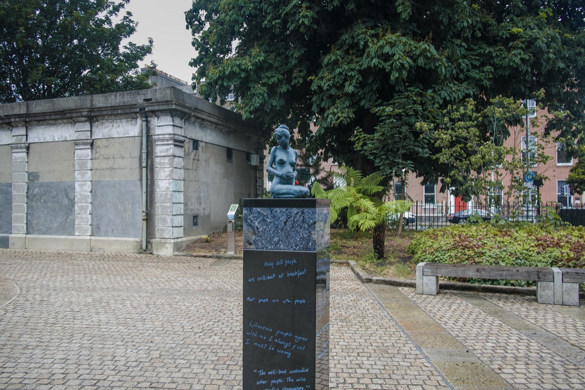 Normally it is difficult to photograph this sculpture because it is a major tourist attraction but today the park was close to empty.  003