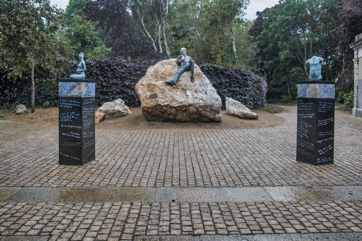 Normally it is difficult to photograph this sculpture because it is a major tourist attraction but today the park was close to empty.  004