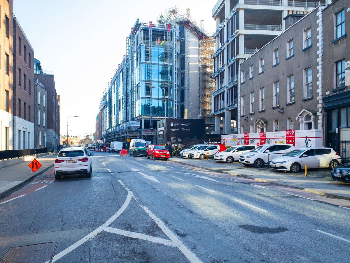 CHARLEMONT STREET - NEW AMAZON HQ BUILDING UNDER CONSTRUCTION