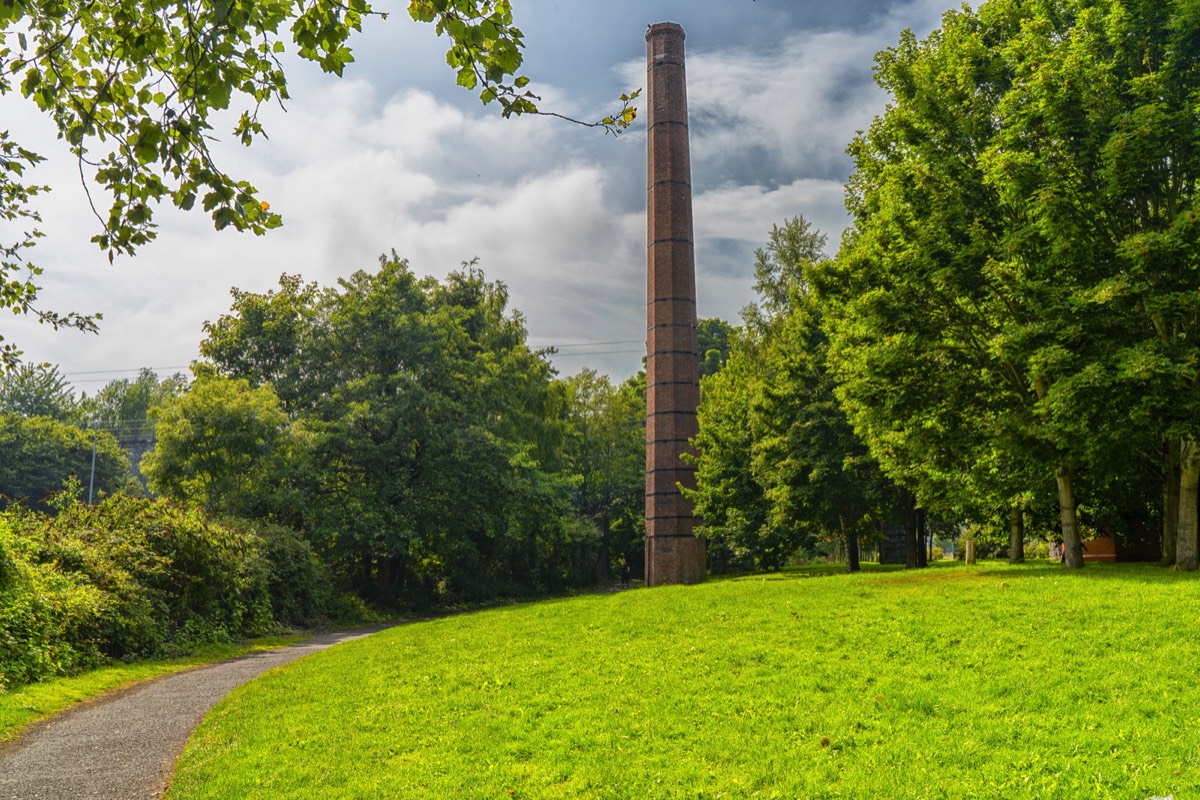 THE NINE ARCHES VIADUCT AND THE OLD LAUNDRY CHIMNEY 010