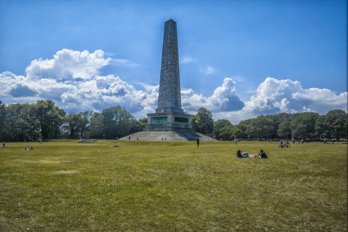 The Wellington Testimonial was built to commemorate the victories of Arthur Wellesley, 1st Duke of Wellington.  011