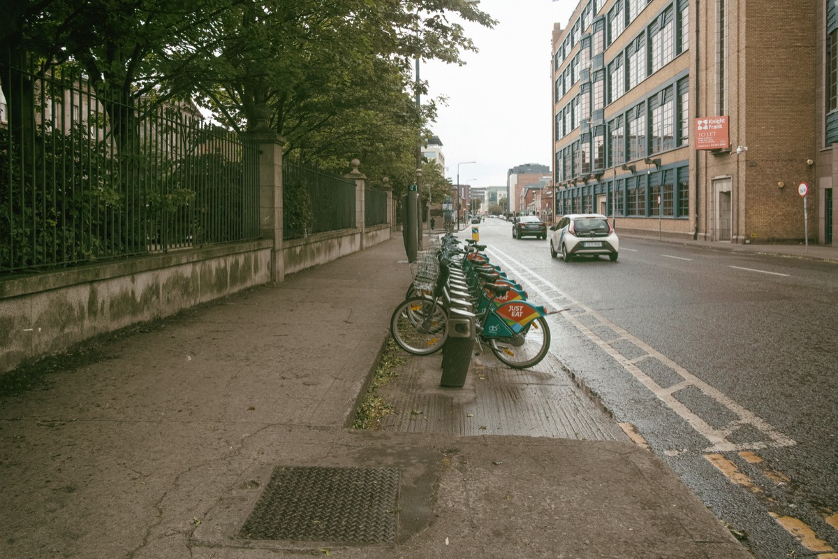 DUBLINBIKES DOCKING STATION 58 AT SIR PATRICK DUNN