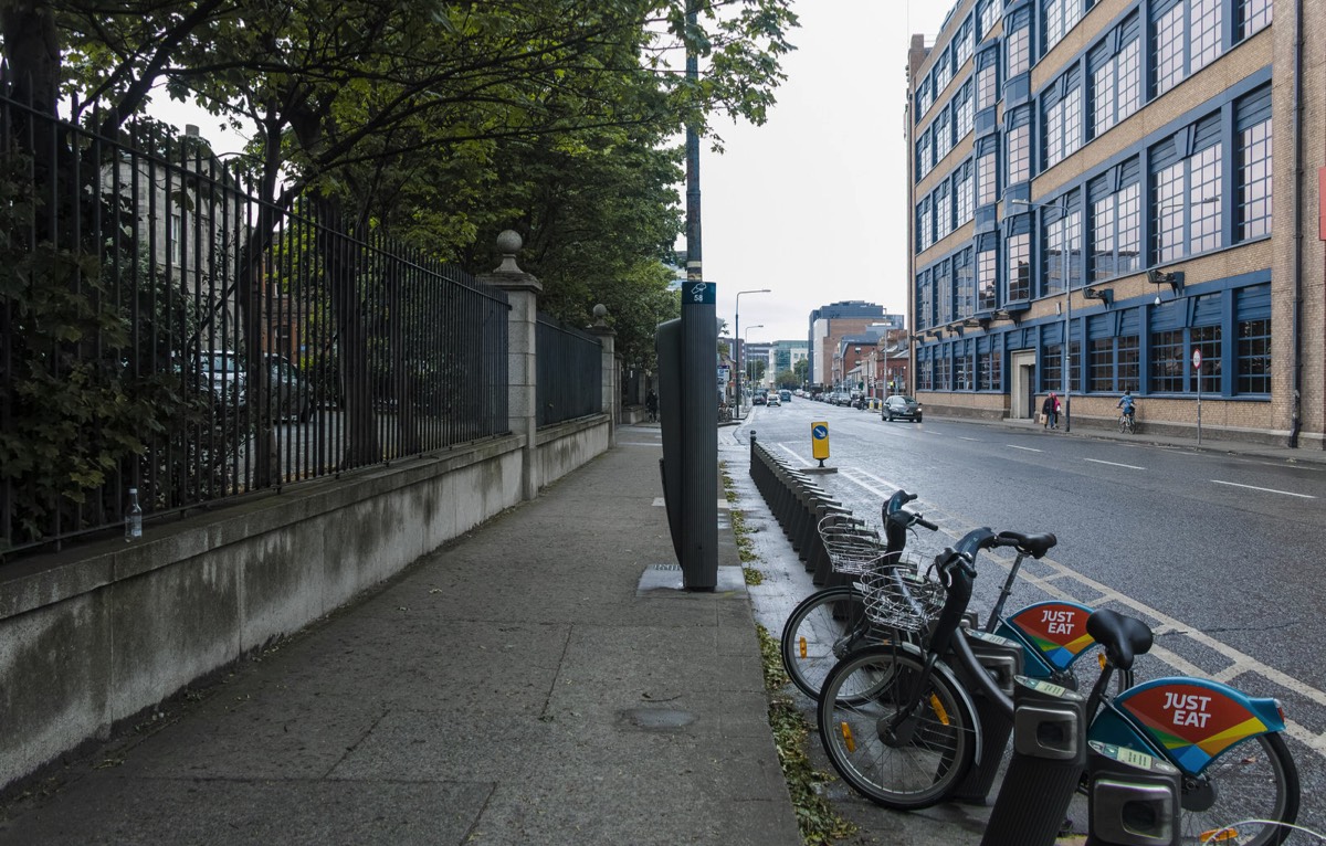 DUBLINBIKES DOCKING STATION 58 AT SIR PATRICK DUNN