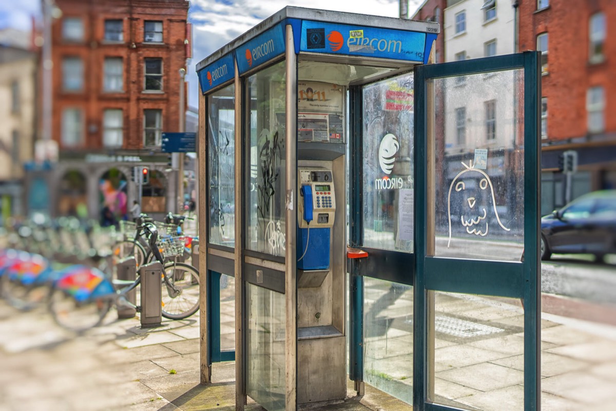 EIRCOM TELEPHONE KIOSK