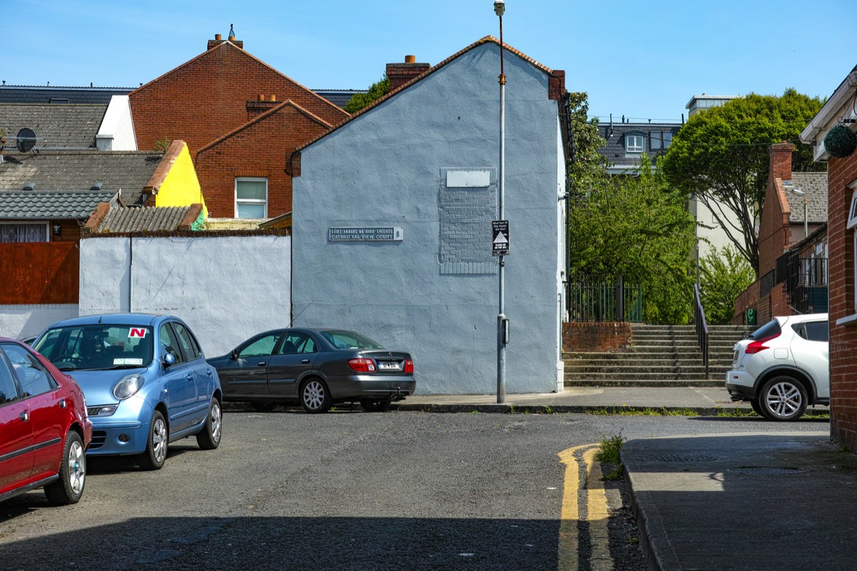 A small enclave of council houses at Cathedral View