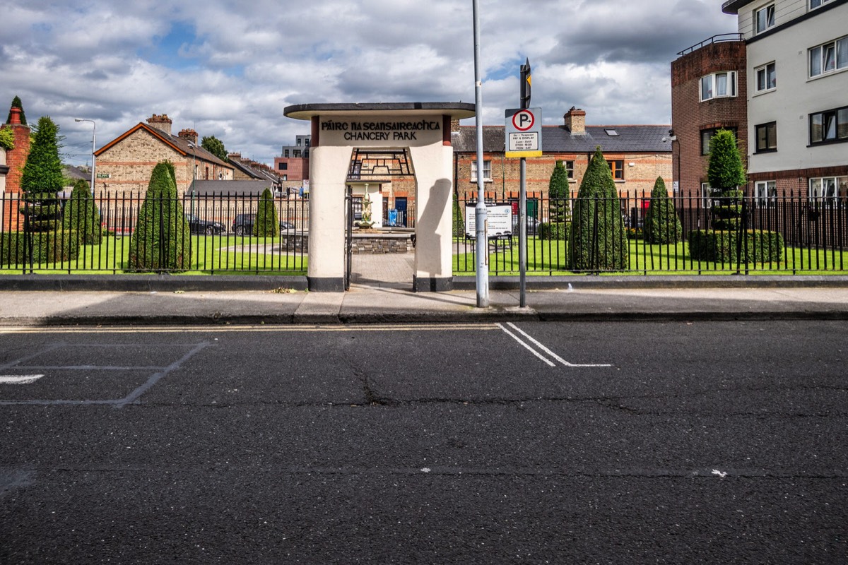 NEAR THE FOUR COURTS LUAS TRAM STOP - CHANCERY PLACE - CHANCERY STREET - WEST CHARLES STREET  010