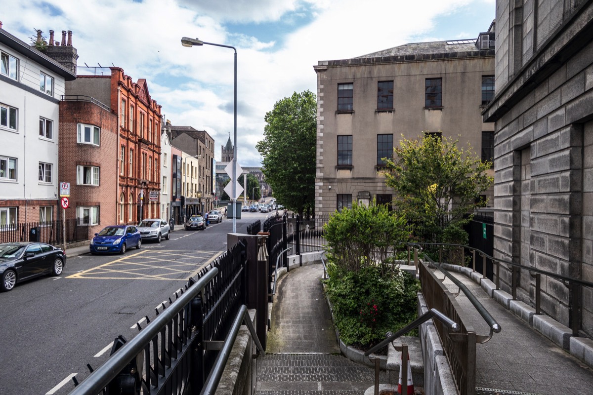 NEAR THE FOUR COURTS LUAS TRAM STOP - CHANCERY PLACE - CHANCERY STREET - WEST CHARLES STREET  014