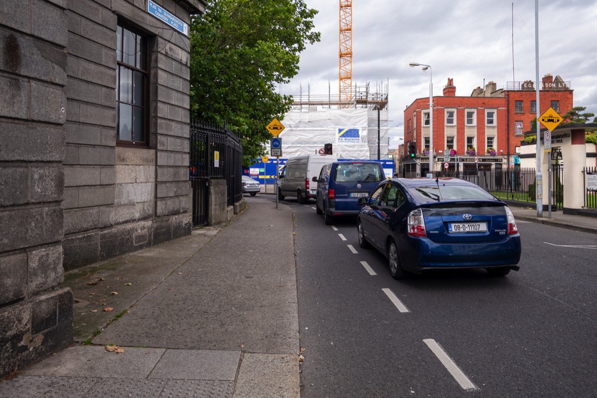 NEAR THE FOUR COURTS LUAS TRAM STOP - CHANCERY PLACE - CHANCERY STREET - WEST CHARLES STREET  015